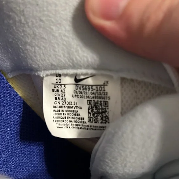 Women’s Nike Air Max Interlock Lite (White Lapis) 10 - Picture 5 of 6